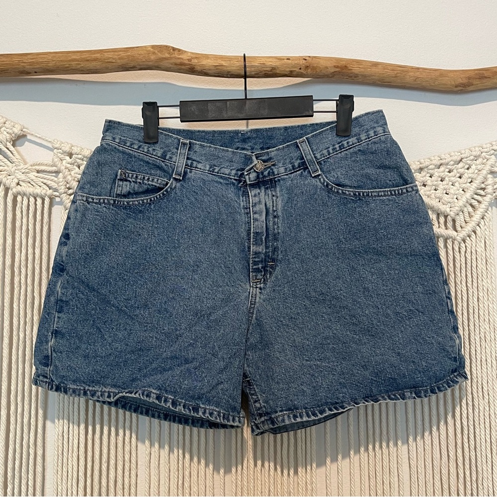 Vintage Denim Riders High-Waisted Summer Jean Shorts Sz L - Picture 1 of 6